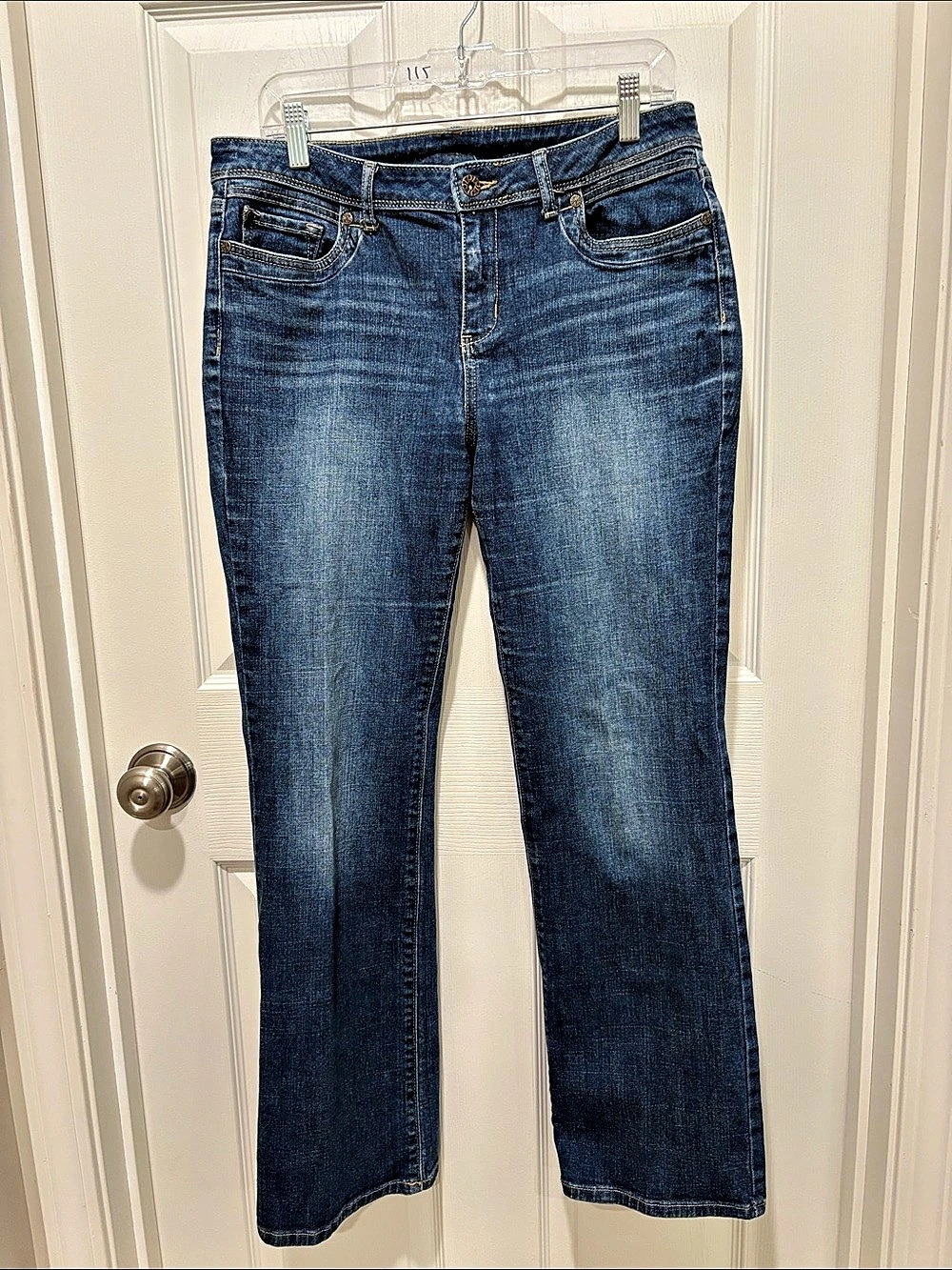 Simply Vera Vera Wang Boot Cut Jeans Blue Size 10